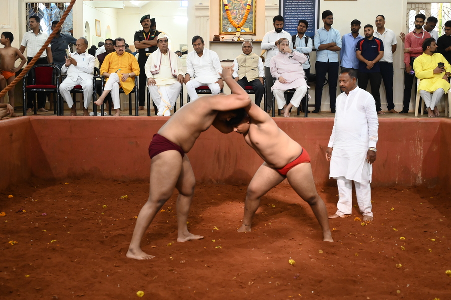 Kushti (Wrestling) - MIT WPU Akhada Hanuman Jayanti