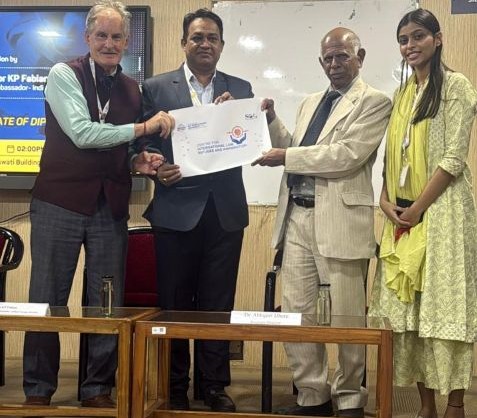 MIT-WPU Inaugurates Center for International Law, Refugee and Migration, Hosts Ambassador KP Fabian for Insightful Guest Lecture