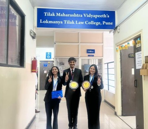 MIT-WPU School of Law Secures Runner-Up Position at the 6th Edition Bal Gangadhar Tilak National Moot Court Competition