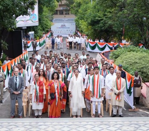 MIT-WPU Celebrates the 80th Independence Day of Bharat