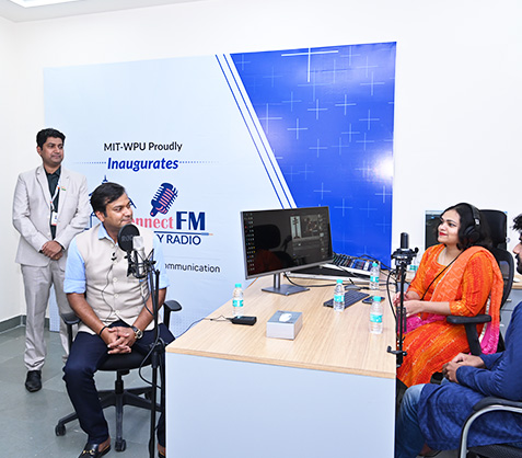 A New Wave of Empowerment: MIT-WPU launches Connect FM-Community Radio