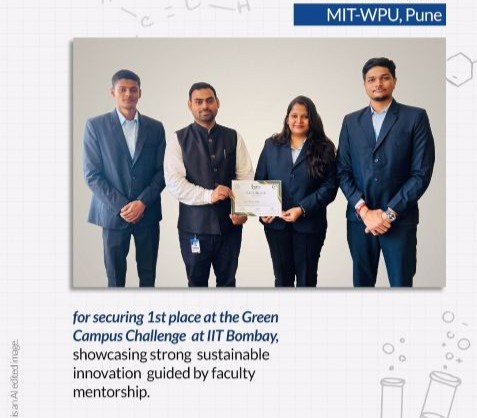 First Prize in the Green Campus Challenge