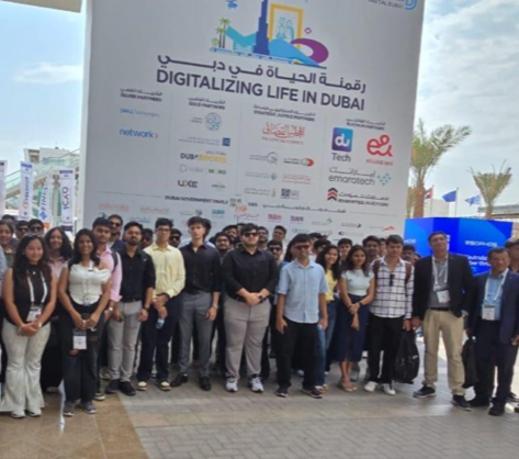 MIT-WPU Students Explore Global Innovation at GITEX GLOBAL 2025, Dubai