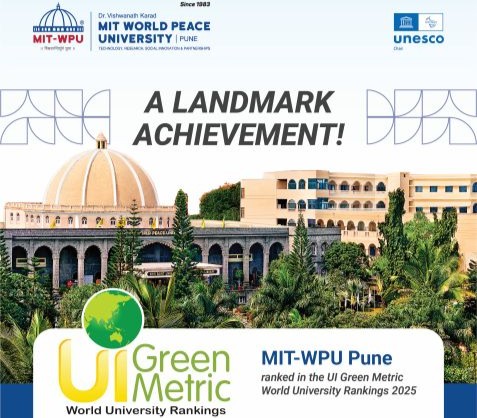 MIT-WPU Pune Tops Maharashtra in UI GreenMetric Rankings 2025