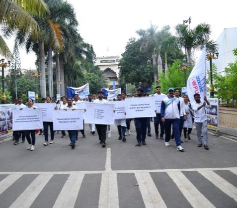 Walk for Peace ‘A Global Commitment at MIT-WPU’ on International Day of Peace