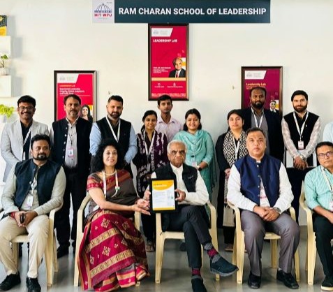 Prof. (Dr.) Ram Charan Engages with RSoL Faculty and MBA Students at MIT-WPU