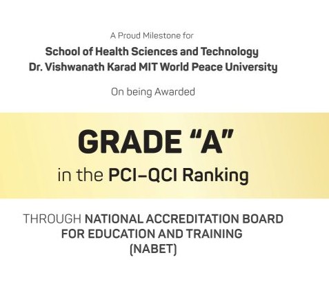 MIT-WPU's School of Health Sciences and Technology Awarded Grade A in PCI–QCI Ranking