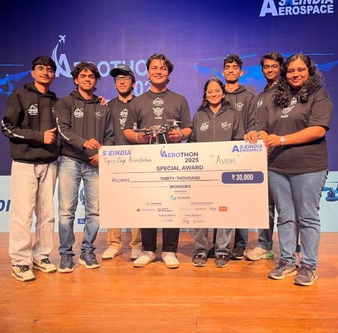 MIT-WPU Team A.V.I.O.N: Soaring High at SAE Aerothon 2025