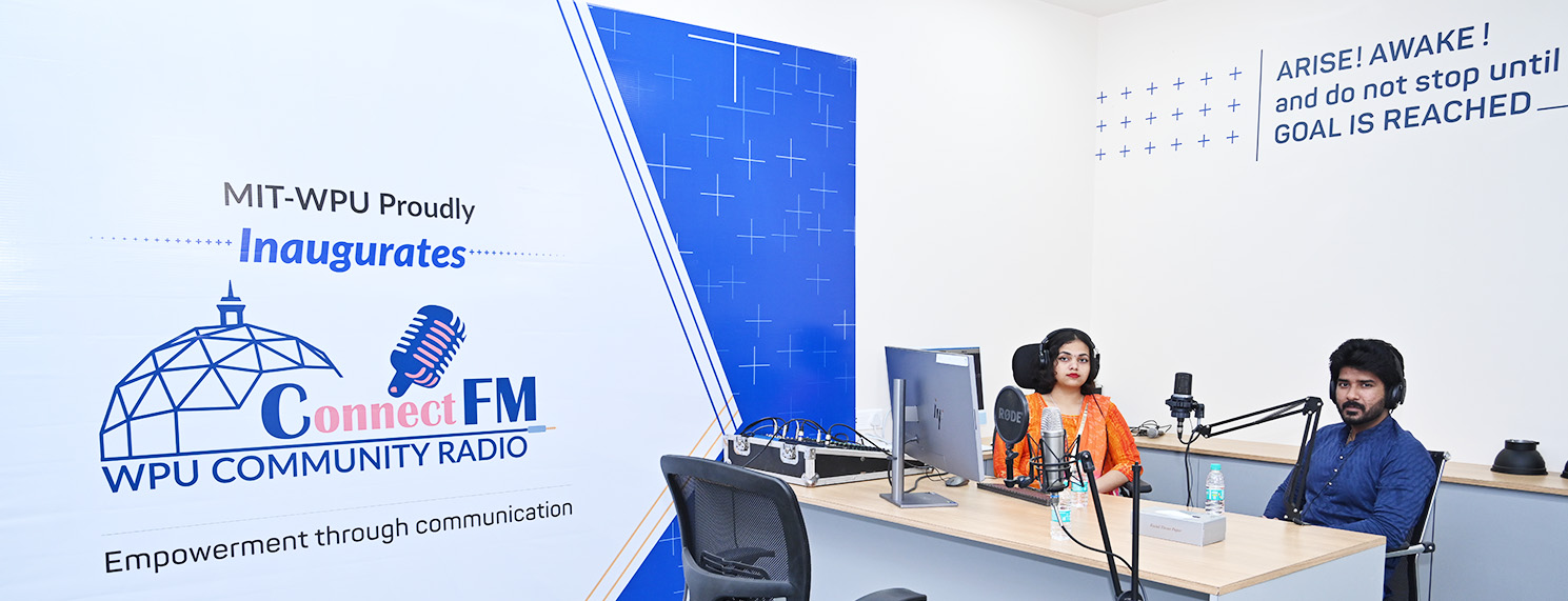 A New Wave of Empowerment: MIT-WPU launches Connect FM-Community Radio