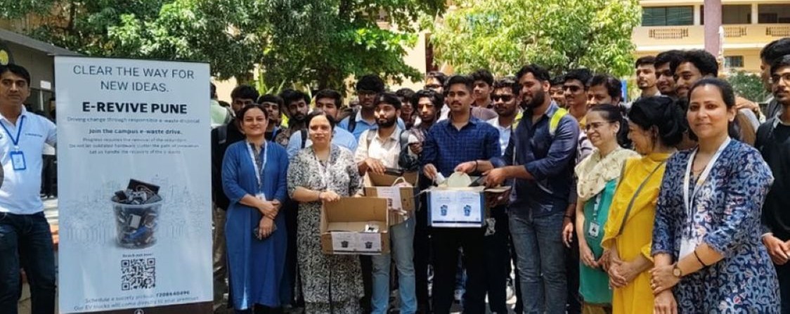Driving Change: E-Waste Collection Drive at MIT-WPU