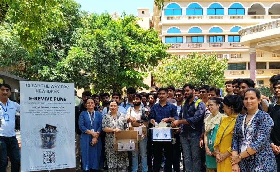 Driving Change: E-Waste Collection Drive at MIT-WPU