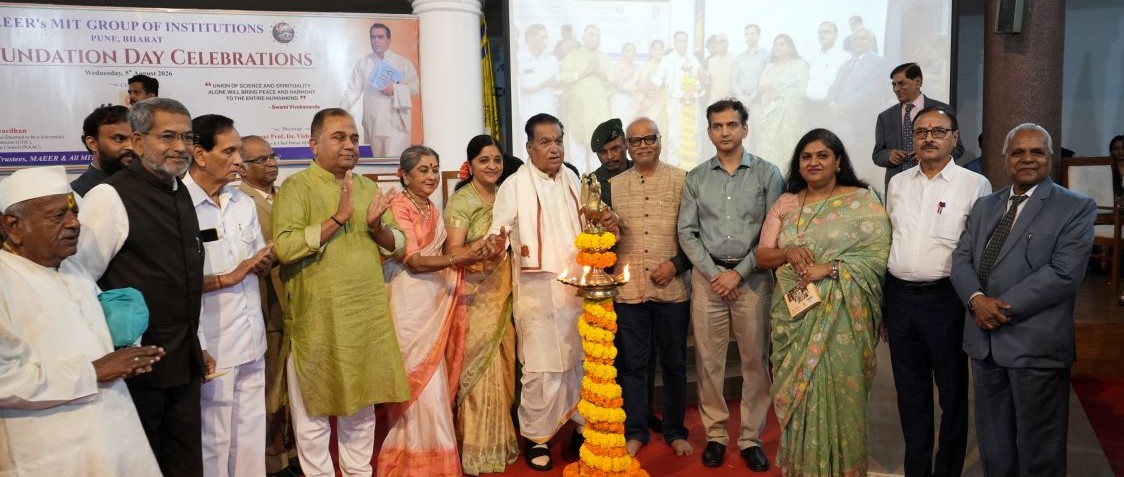 MAEER's MIT Group of Institutions Celebrates 44th Foundation Day, Honours Distinguished Contributors