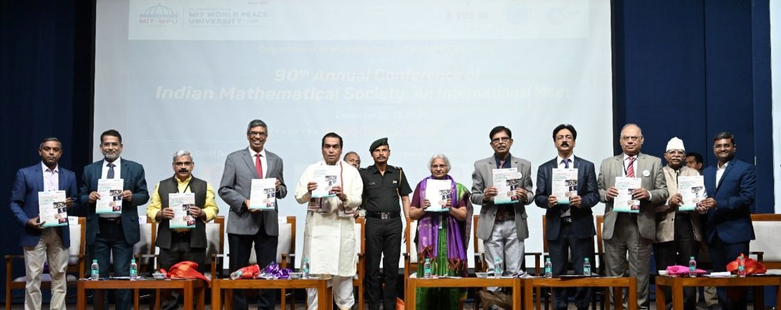MIT-WPU Successfully Hosts 90th Annual Conference of the Indian Mathematical Society