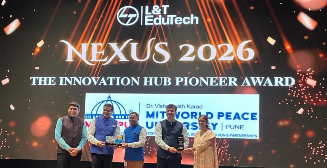 MIT-WPU's Department of Computer Engineering & Technology Receives NEXUS 2026 Catalyst Award