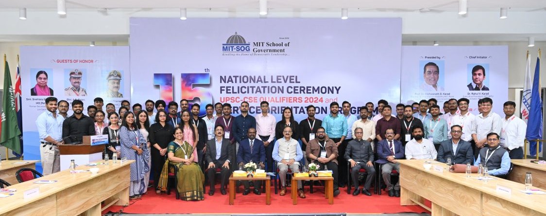 Celebrating Excellence: MIT-WPU Hosts the 15th UPSC Felicitation Ceremony Honouring India’s Future Leaders