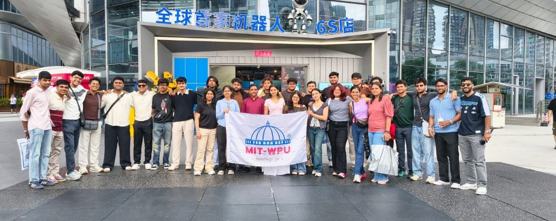 MIT-WPU, Pune Students Explore Global Engineering Ecosystems in China