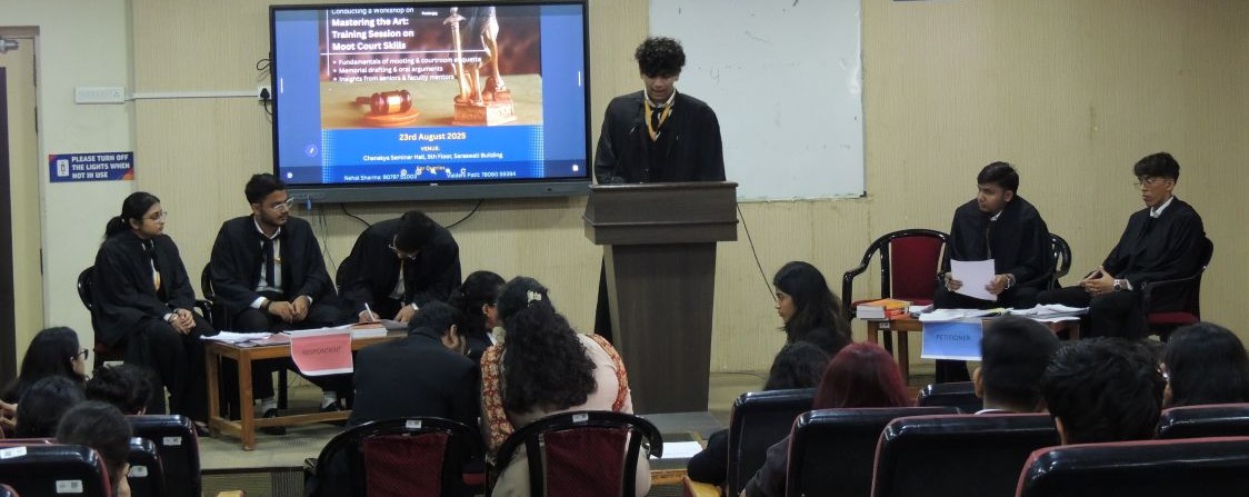 MIT-WPU Organises Moot Court Skills Training Session for Aspiring Legal Professionals