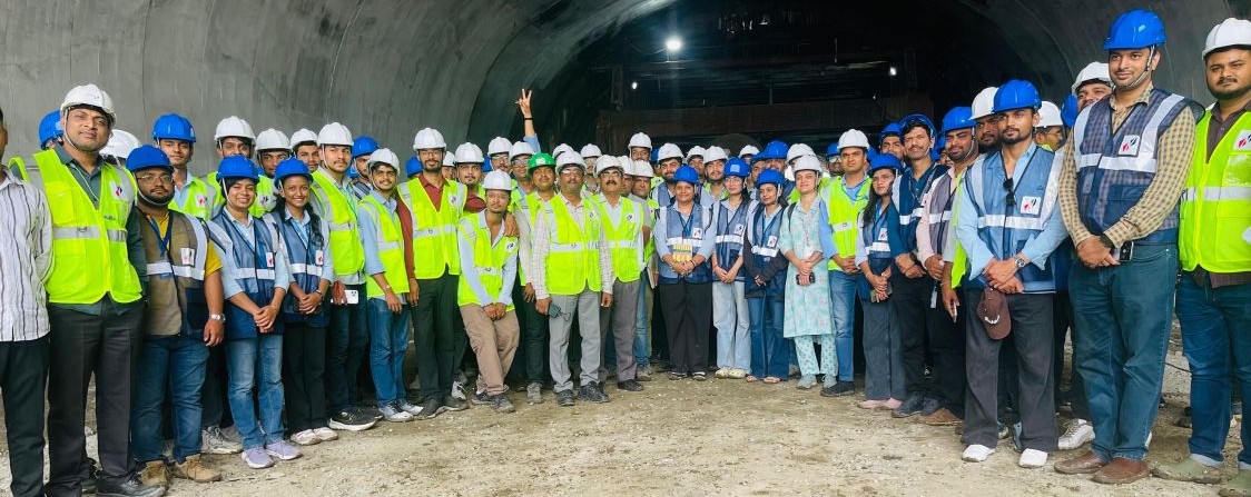 M.Tech. Students Gain Hands-on Exposure at Pune Ring Road Project