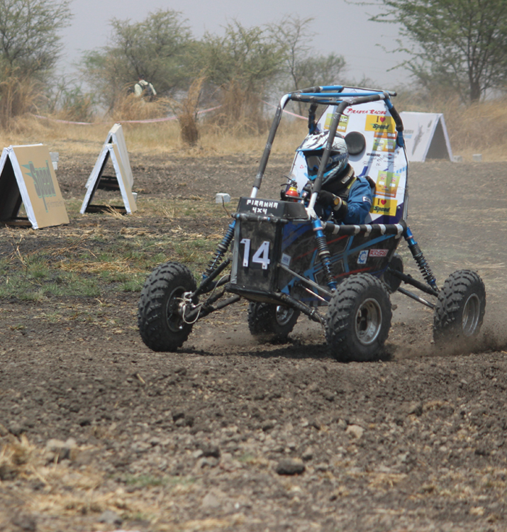 Team Piranha Racing’ is the official BAJA SAE team of MIT-WPU