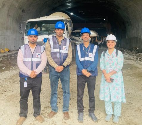 M.Tech. Students Gain Hands-on Exposure at Pune Ring Road Project