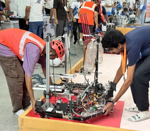 MIT-WPU Tech Team Robocon Secures AIR 2 at DD Robocon India 2026