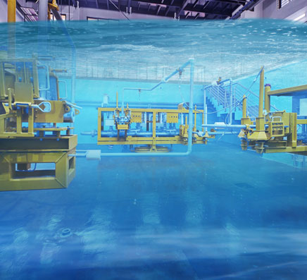 The Subsea Engineering Research Laboratory is Asia's first working prototype of deep-water offshore petroleum mining operations.