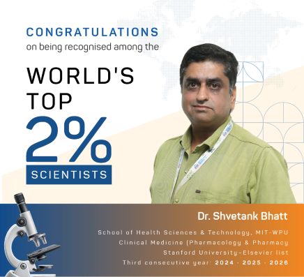 MIT-WPU Faculty Member Recognised Among World's Top 2% Scientists for Third Consecutive Year