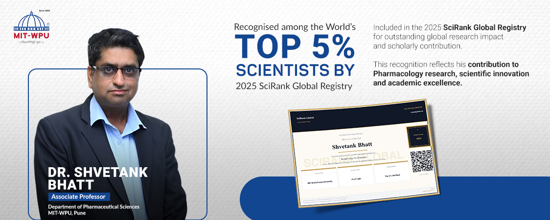 MIT-WPU Faculty Member Recognised Among the World’s Top 5% Scientists